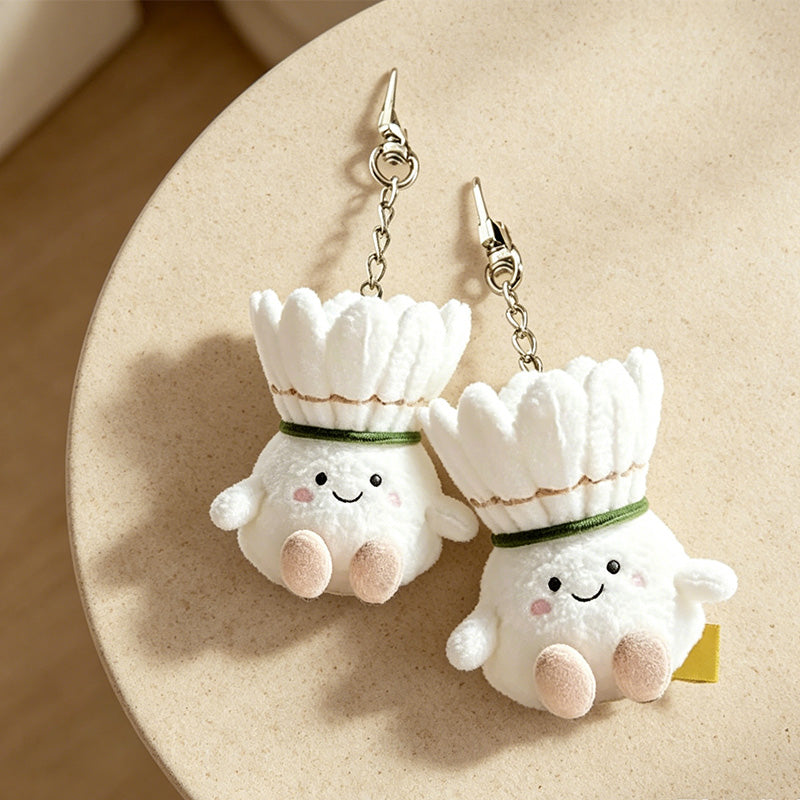 CouldNook Shuttlecock Plush Bag Charm - Sporty Display Accent