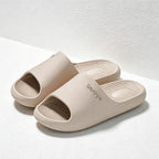 CouldNook Cushioned EVA Open Toe Slide Slippers - Soft Home Accent