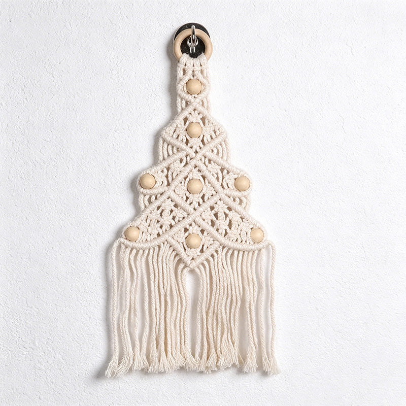 CouldNook Tree Macrame Wall Hanging - Festive Fringe Decor