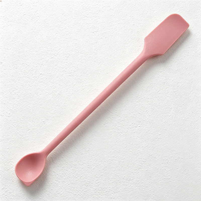 CouldNook Long Handle Dual Head Silicone Spatula Scoop - Kitchen Accessory