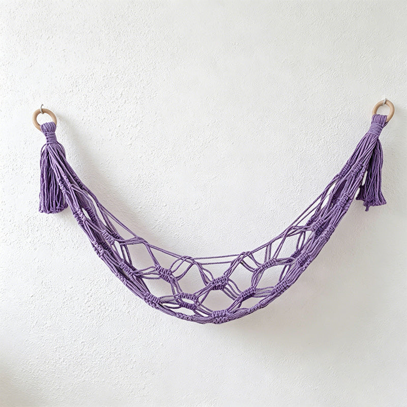 CouldNook Macrame Wall Hammock - Room Storage Decor