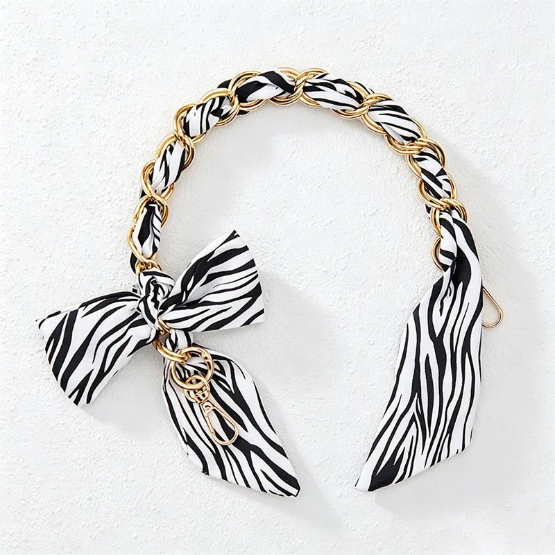CouldNook 16.54’’ Ribbon Bow Chain Bag Strap - Everyday Accent