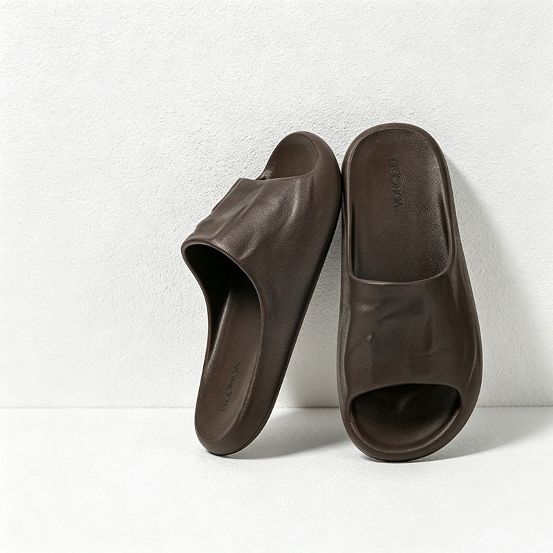 CouldNook Smooth Round Home Slippers - Cozy Corner Accent