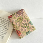 CouldNook Retro Cork Floral Double-Sided Foldable Pocket Mirror