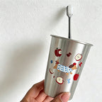 CouldNook Polka Dot Dog Rinse Cup - Durable 304 Stainless Steel Tumbler