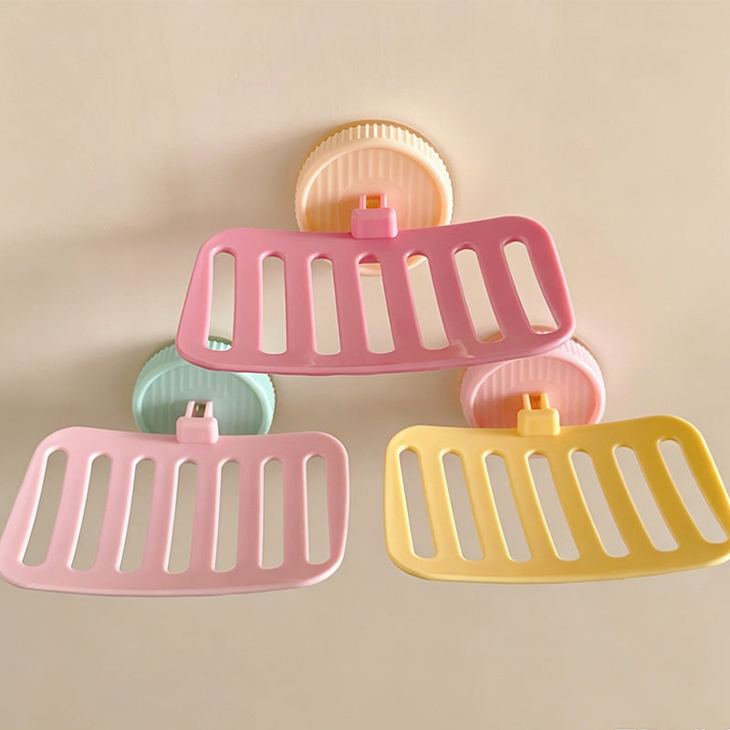 CouldNook Suction Cup Soap Dish - Self-Draining Bathroom Holder