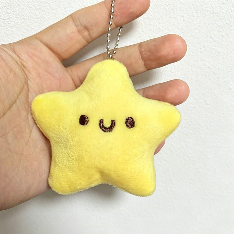 CouldNook Squeaky Doll Little Star Plush Bag Charm - Soft Display Accent