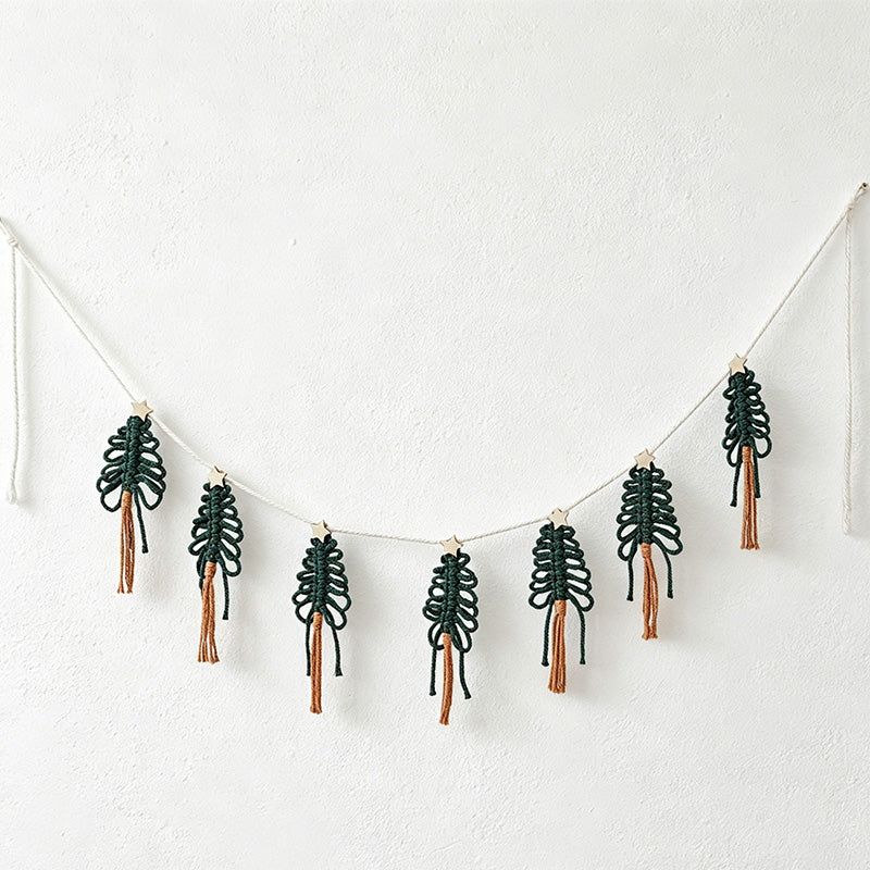 CouldNook Pine Tree Hanging Banner- Holiday Wall Decor