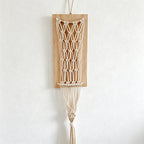 CouldNook Macrame Dried Flower Pocket - Wall Hanging Vase