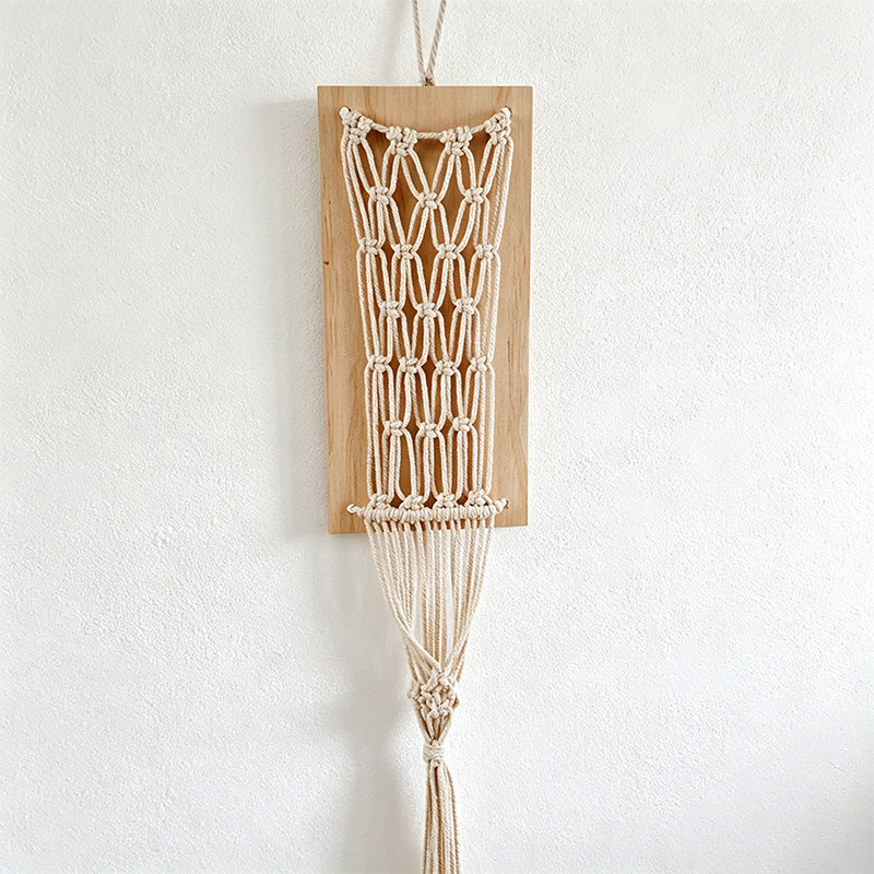 CouldNook Macrame Dried Flower Pocket - Wall Hanging Vase