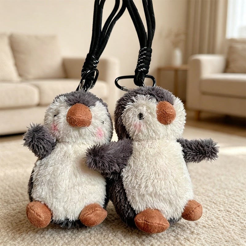 CouldNook Peanut Penguin Plush Bag Charm - Cozy Carry Accent