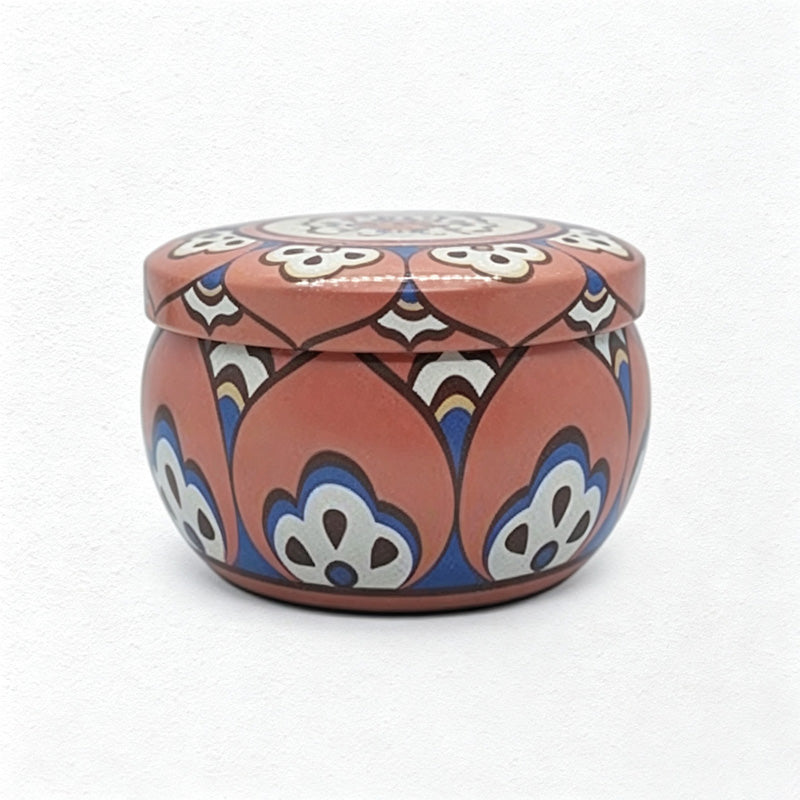 CouldNook Pattern Mini Tin Scented Candle - Easy Storage Accent