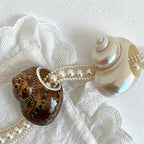 CouldNook Artisan-crafted Shell Napkin Ring - Aesthetic Ocean Dining Accent