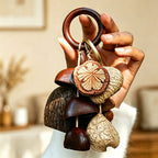CouldNook Handmade Natural Plant Pod - Wind Chime Keychain