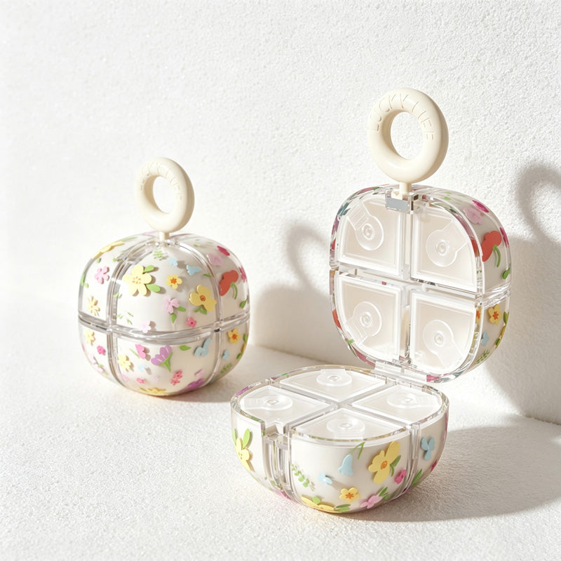 CouldNook Floral Print Organizer Box - Simple Daily Essential