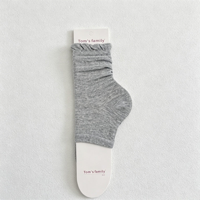 CouldNook Ribbed Neutral Textured Hosiery - Easy Storage Accent