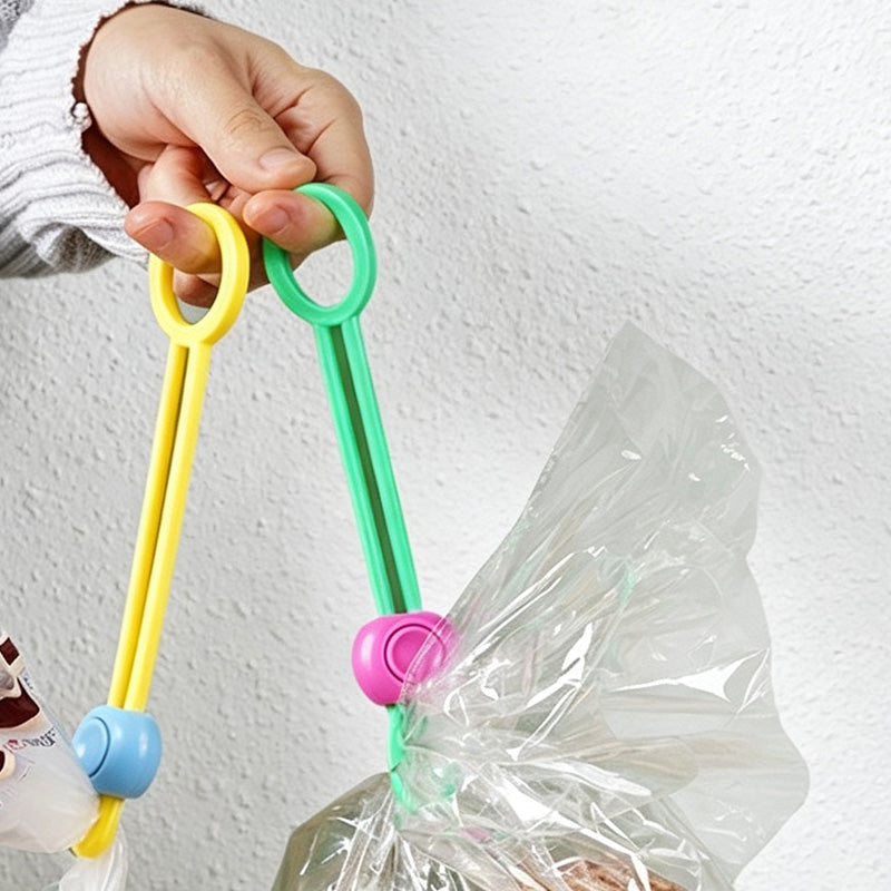 CouldNook Handled Bread Snack Bag Sealing Clip - Warm Room Detail Random Color