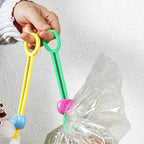 CouldNook Handled Bread Snack Bag Sealing Clip - Warm Room Detail Random Color