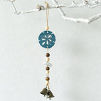 CouldNook Mediterranean Bell Ornament - Coastal Sailboat Wall Decor