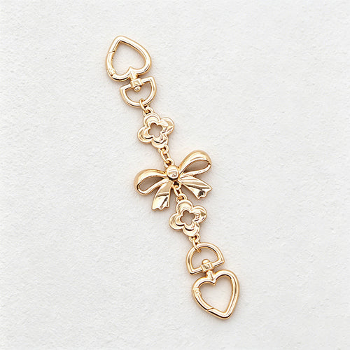 CouldNook Bow Detail Chain Bag Extender - Everyday Bag Accent