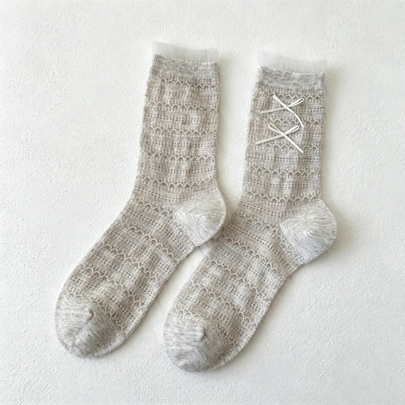CouldNook Textured Simple Textured Hosiery - Cozy Corner Accent (MK2COW6W8FHO10)
