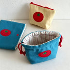 CouldNook Fruit Accent Drawstring Pouch - Small Storage Helper