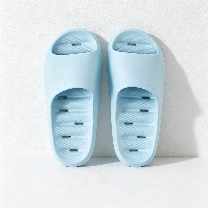 CouldNook Round Sculpted Sole Home Slippers - Easy Storage Accent