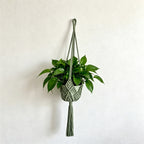 CouldNook Macrame Hanging Basket - Plant Holder Decor
