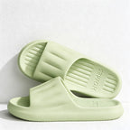 CouldNook Ribbed Sole Home Slippers - Easy Storage Accent