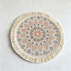 CouldNook Round Table Plate Table Placemat - Soft Home Detail
