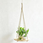 CouldNook Macrame Wall Organizer Rack - Home Storage Decor