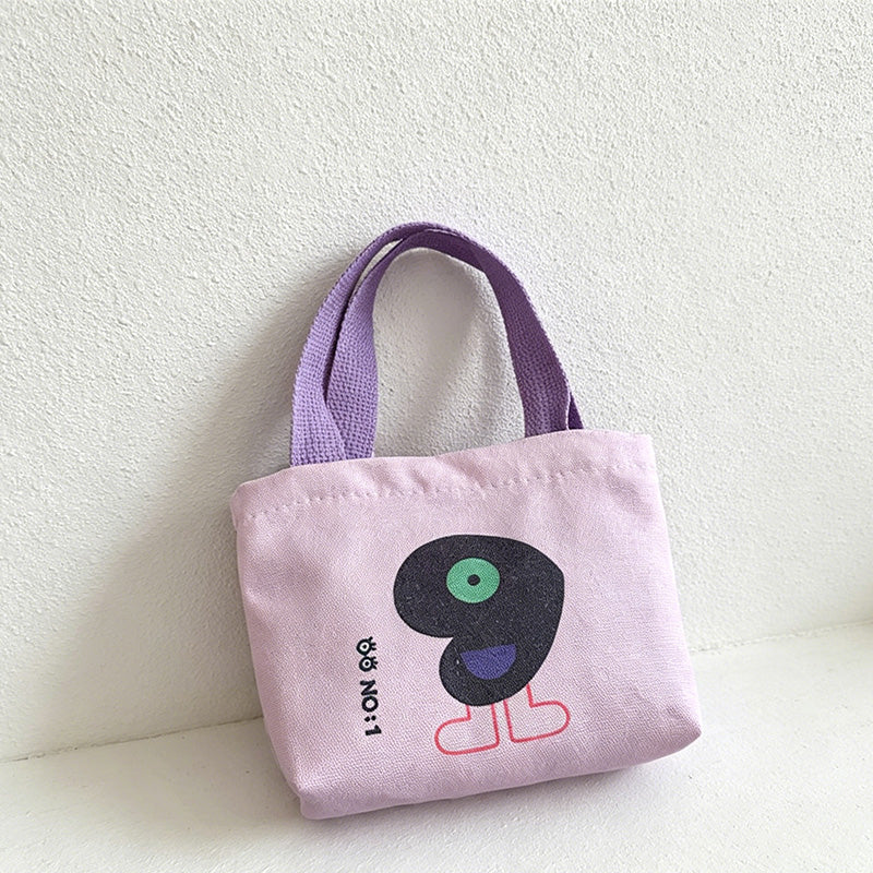 CouldNook Character Mini Tote Bag - Small Carry Accent