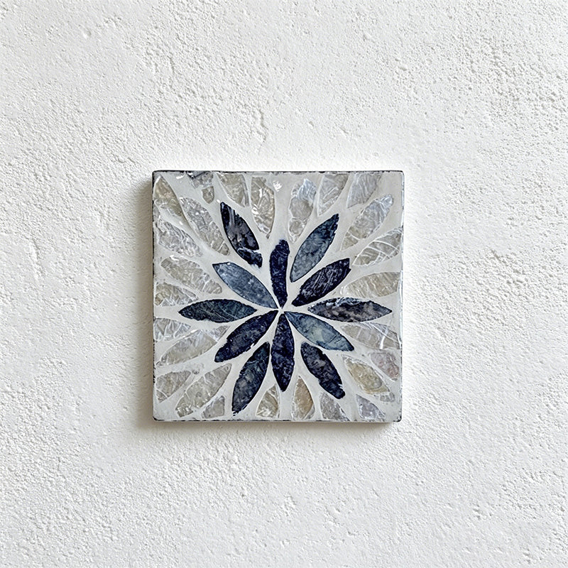 CouldNook Shell Coaster - Natural Mother of Pearl Decor