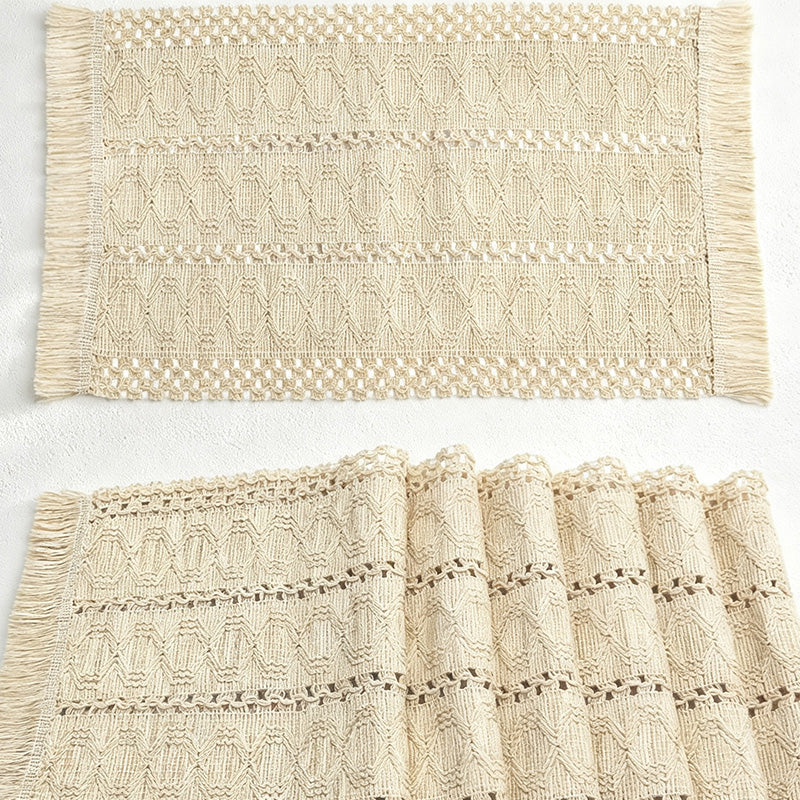 CouldNook Woven Look Dining Pad Table Placemat - Small Space Helper