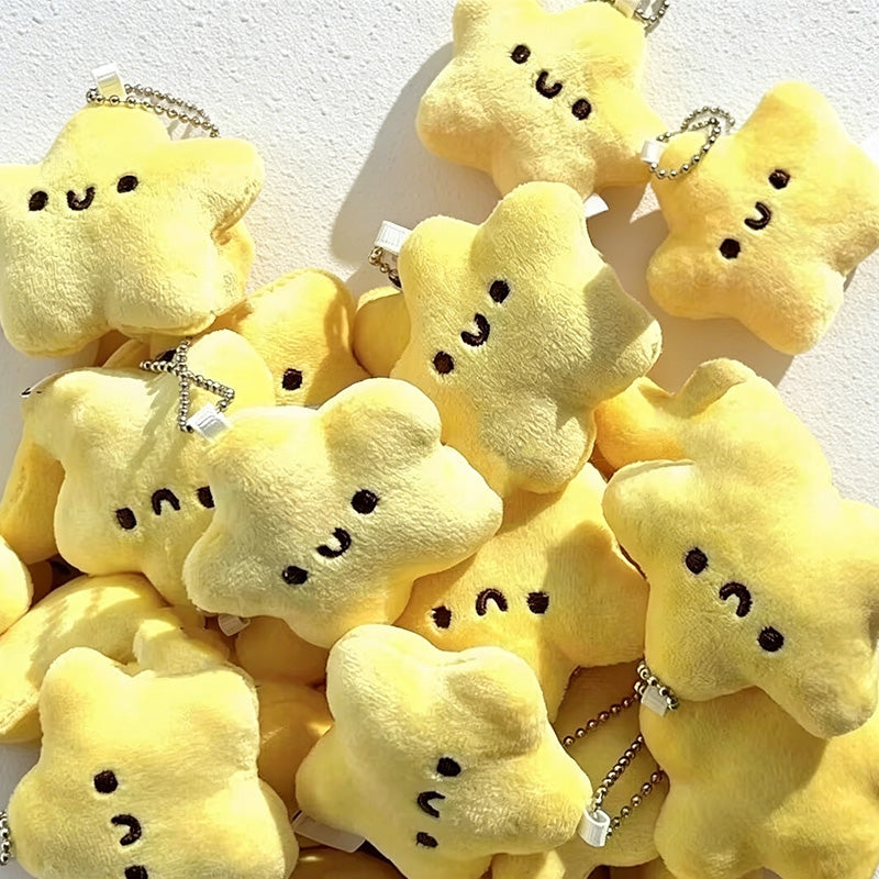 CouldNook Squeaky Doll Little Star Plush Bag Charm - Soft Display Accent