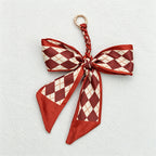 CouldNook Red Series Bow Bag Charm - Soft Bag Accent