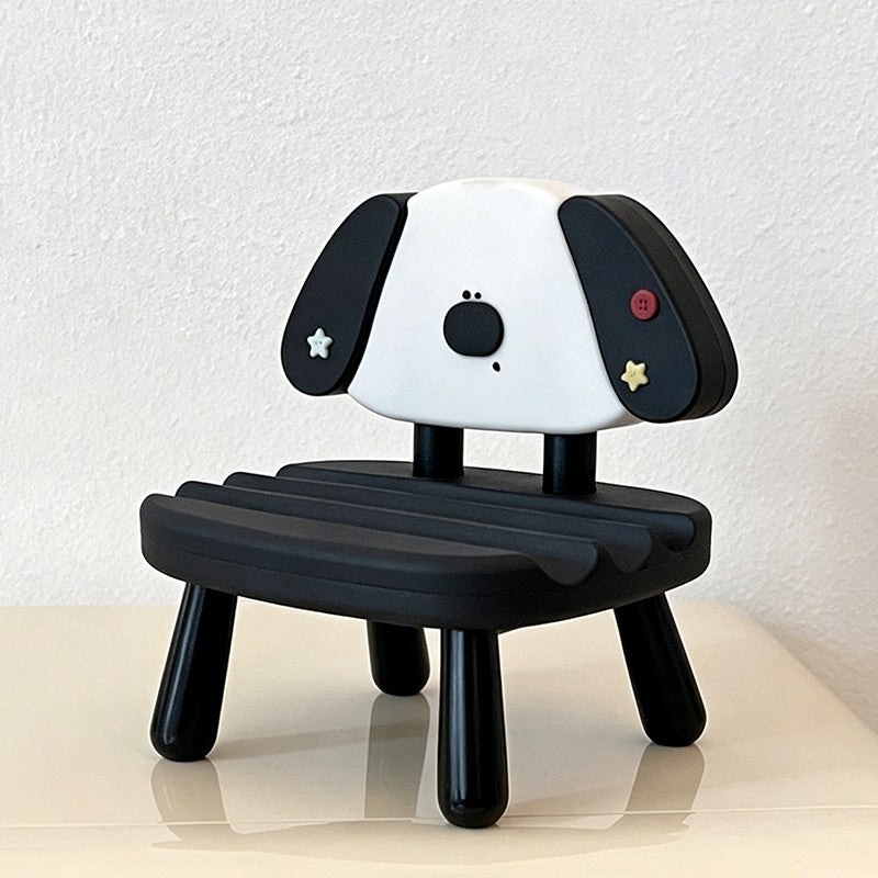 CouldNook Cartoon Mini Chair Phone Holder - Home Office Tablet Stand
