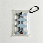 CouldNook Clear Coin Holder Keychain - Everyday Bag Accent