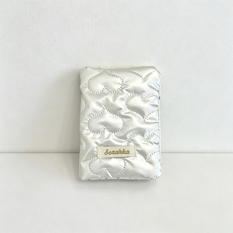 CouldNook Quilted Metallic Look Organizer Bag - Daily Home Accent