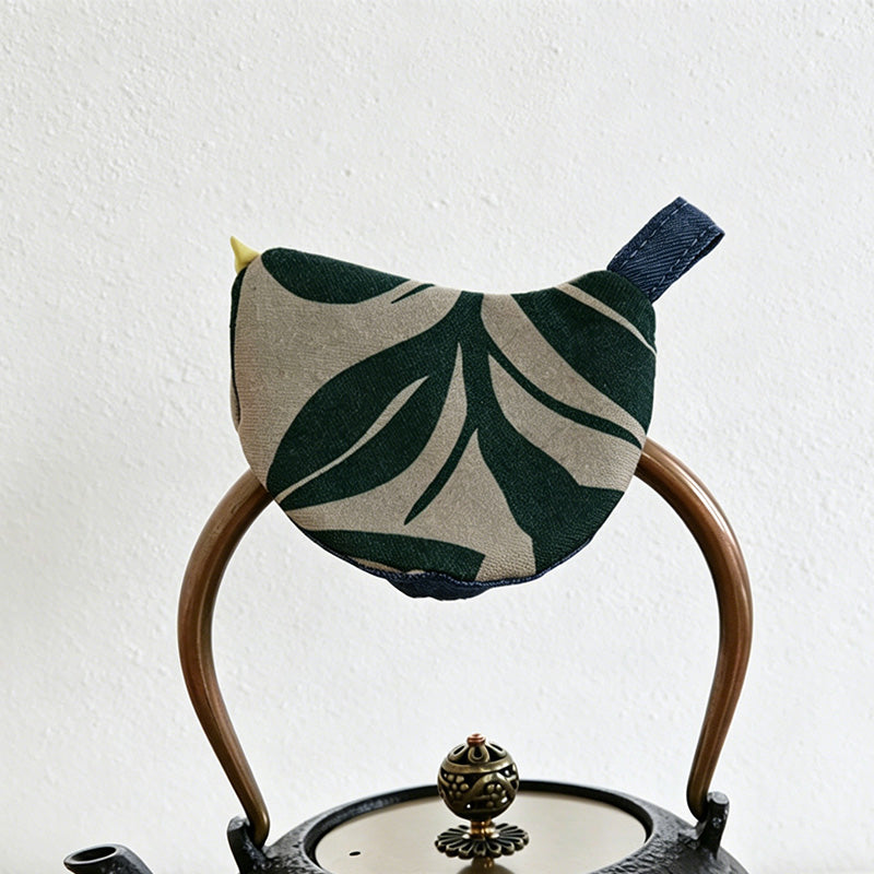 CouldNook Bird Fabric Pot Handle Cover - Aesthetic Anti-Scald Grip