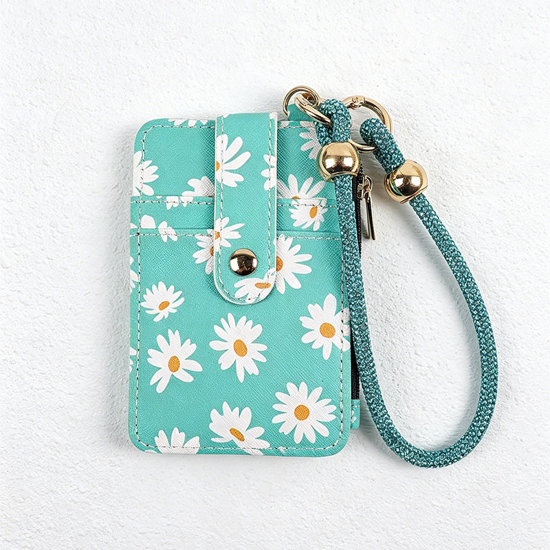 CouldNook Floral Wristlet Card Holder Pouch - Daily Bag Accent