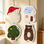CouldNook Hanging Tree House Hanging Towel - Easy Storage Accent
