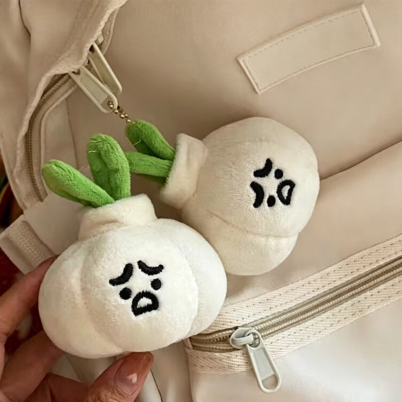 CouldNook Garlic Bulb Plush Bag Charm - Everyday Accent