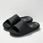 CouldNook Cushioned EVA Open Toe Slide Slippers - Soft Home Accent