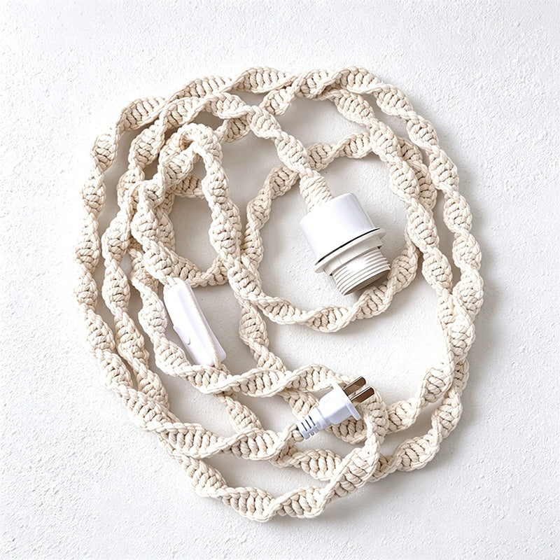 CouldNook Fringe Pendant Lamp Shade - Cozy Ceiling Light