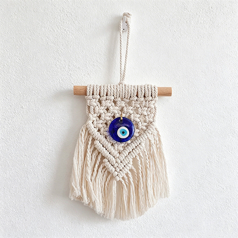 CouldNook Macrame Evil Eye Wall Hanging - Boho Wall Decor