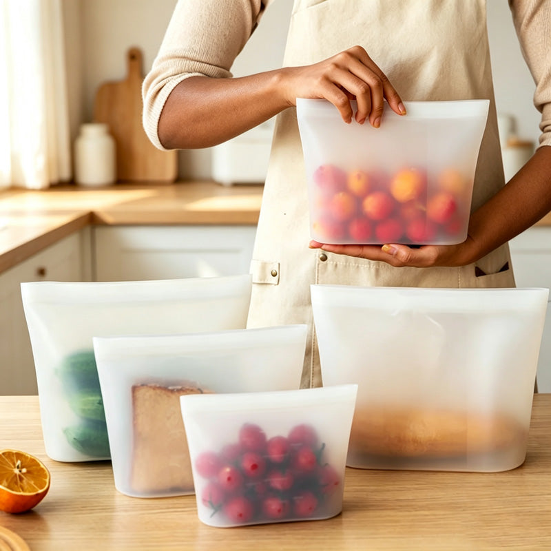 CouldNook Fruit Shape Translucent Pouch Organizer Bag - Warm Room Detail
