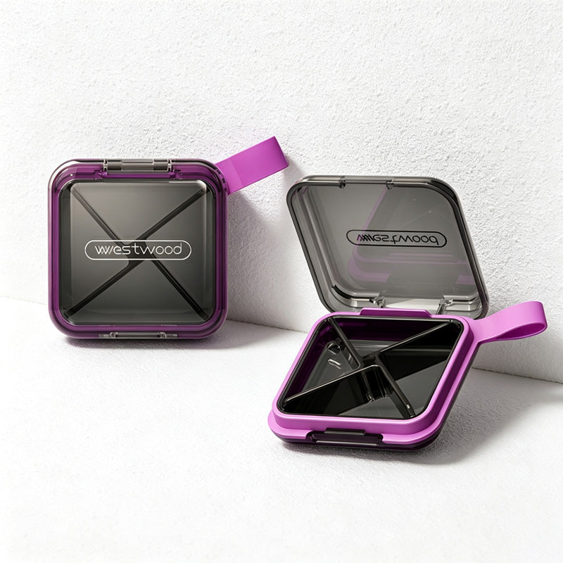 CouldNook Textured Slim Pocket Organizer Box - Practical Room Accent