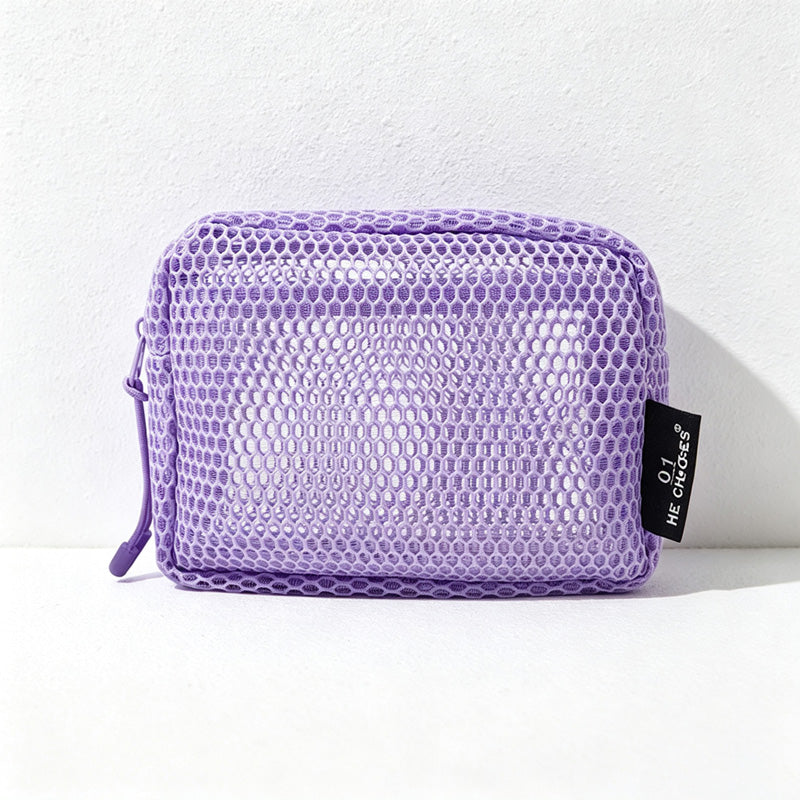 CouldNook Zippered Square Zip Organizer Bag - Simple Daily Essential