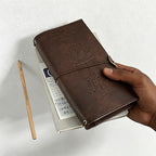 CouldNook Antique Garden Traveler's Notebook - Floral Leather Journal